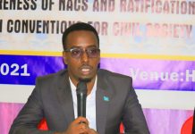 Gudoomiyaha Dhalinyarada Gobolka Banaadir Mudane Cabdikafi Maxamuud Makaraan………