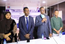 Kallan lagu taageerayay Ansixinta  Gollaha Wasiiradda ee Cusub ayaa waxaa lagu qabtay xarunta Dhalinyarada gobolka Benadir.