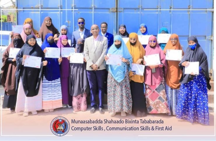 Munaasabadda Shahaado Bixinta Ee Dhalinyarada Dhamaysatay Tabaabarada kala …….