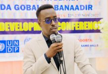 Xiritaanka Shirka Horumarinta Haweenka iyo Dhalinyarada Gobolka Benadir.