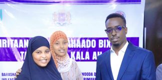 Gudoomiyaha Dhalinyarada Gobolka Benadir Mudane Cabdikafi Maxamuud Makaraan ayaa maanta usoo xiray dhamaan dhalinyarada ka faa’iideysatay